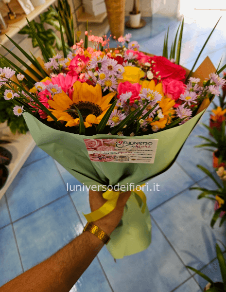 Bouquet di fiori assortiti