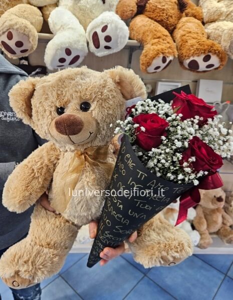 49.99 Euro Peluche medio e cono